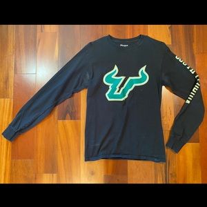 CHAMPION USF Black Long Sleeve